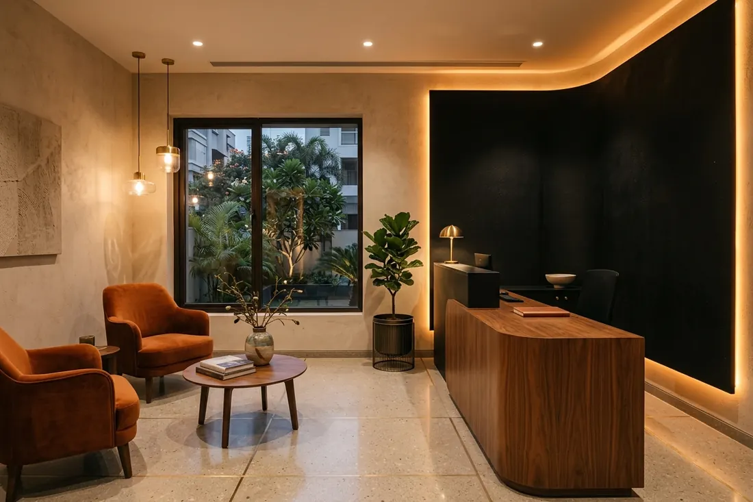 Clinic reception