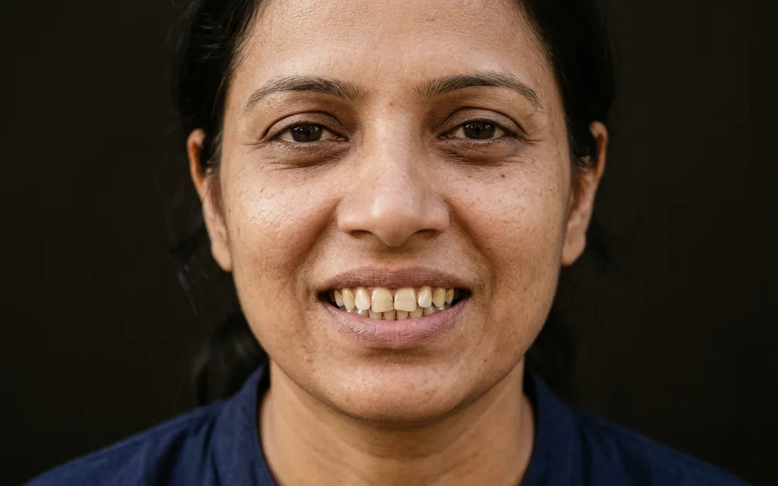 Before smile makeover