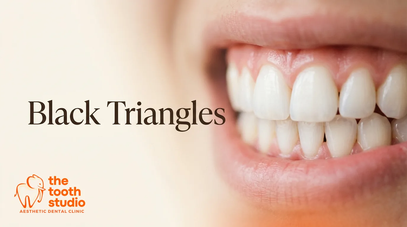Black Triangles Between Teeth: Causes and How to Fix Them - The Tooth Studio, Kukatpally Hyderabad