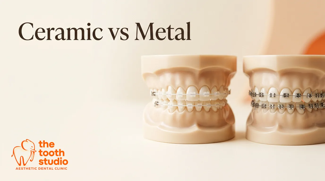 Ceramic vs Metal Braces: Which Should You Choose? - The Tooth Studio, Kukatpally Hyderabad