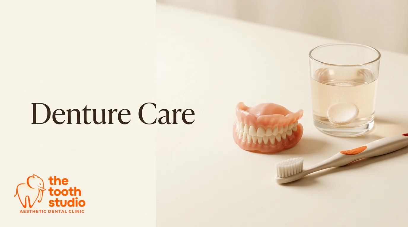 How to Clean and Care for Your Dentures - The Tooth Studio, Kukatpally Hyderabad