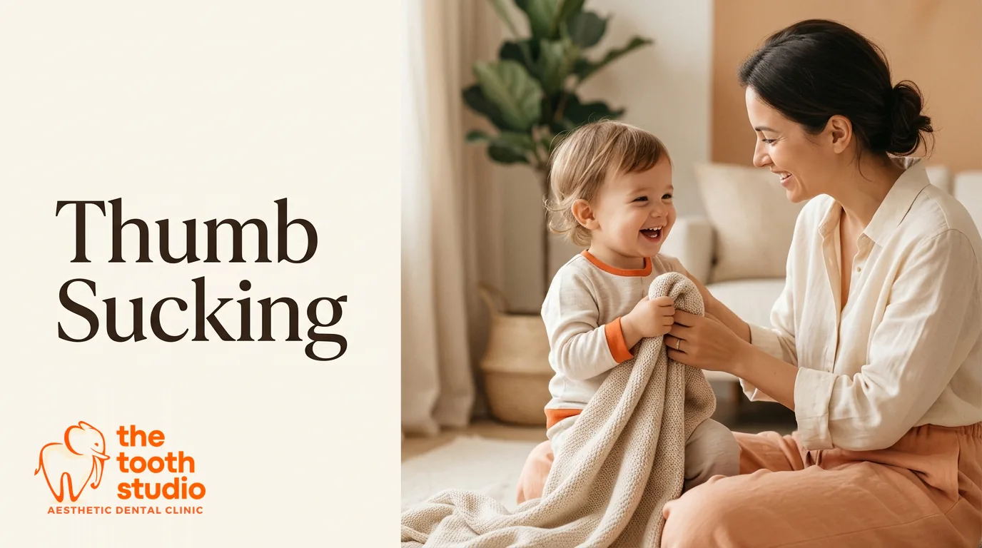 Thumb Sucking and Your Child's Teeth: What Parents Should Know - The Tooth Studio, Kukatpally Hyderabad